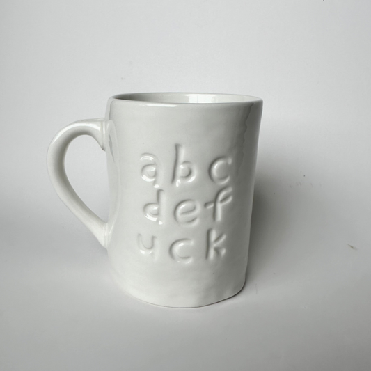 ABC MUG- Classic white (plain)