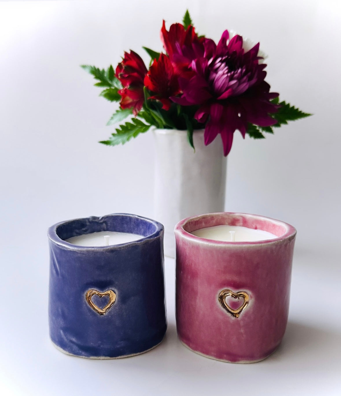 Heart candle