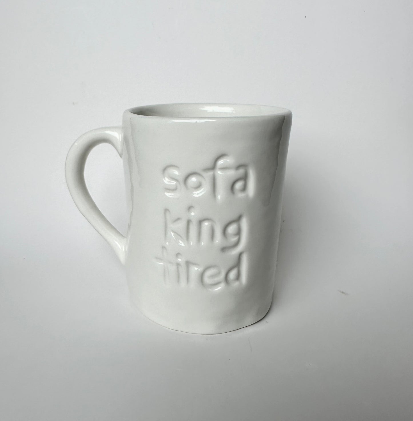 SOFA mug: classic white (plain)