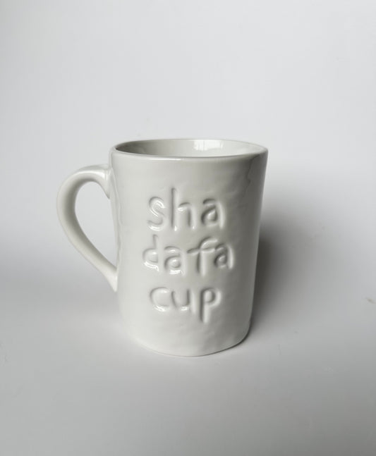 SHADA mug: Classic white (plain)