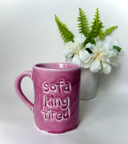 SOFA MUG: Pink (Plain)