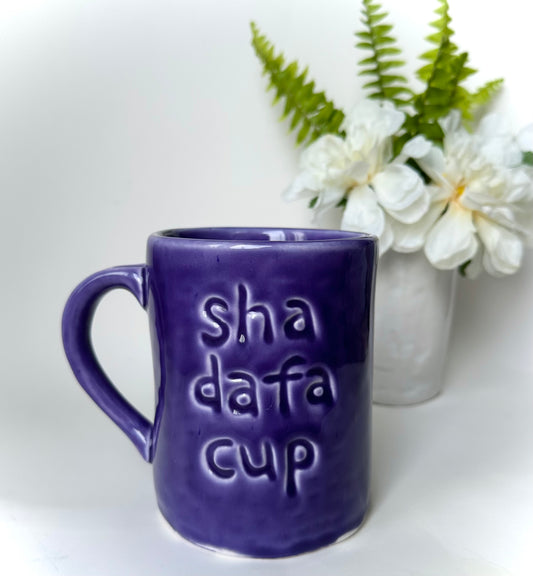 SHADA MUG: Purple (plain)