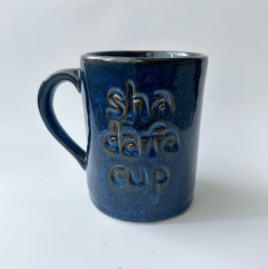 SHADA: Variegated blue (plain)