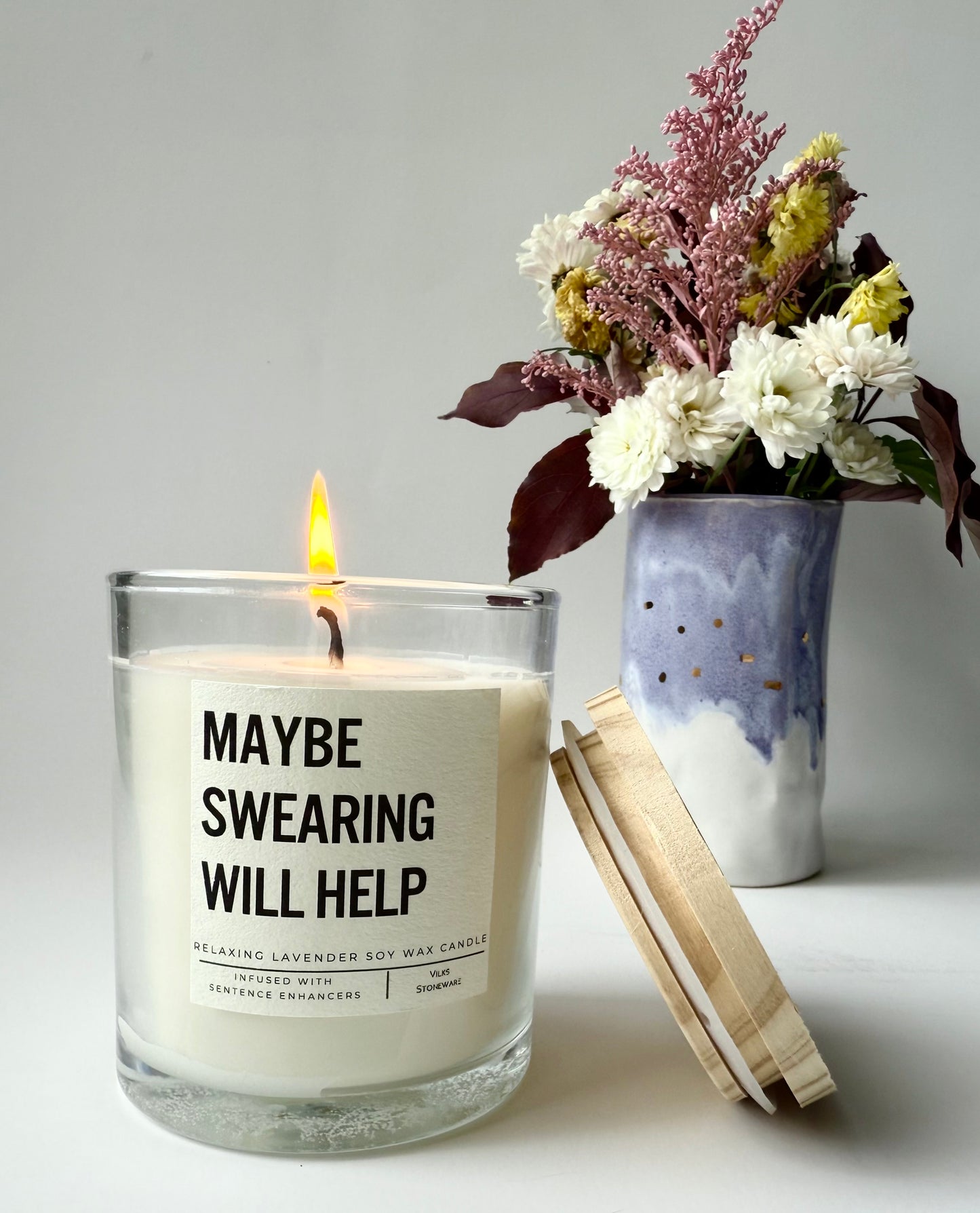 Maybe Swearing Candle