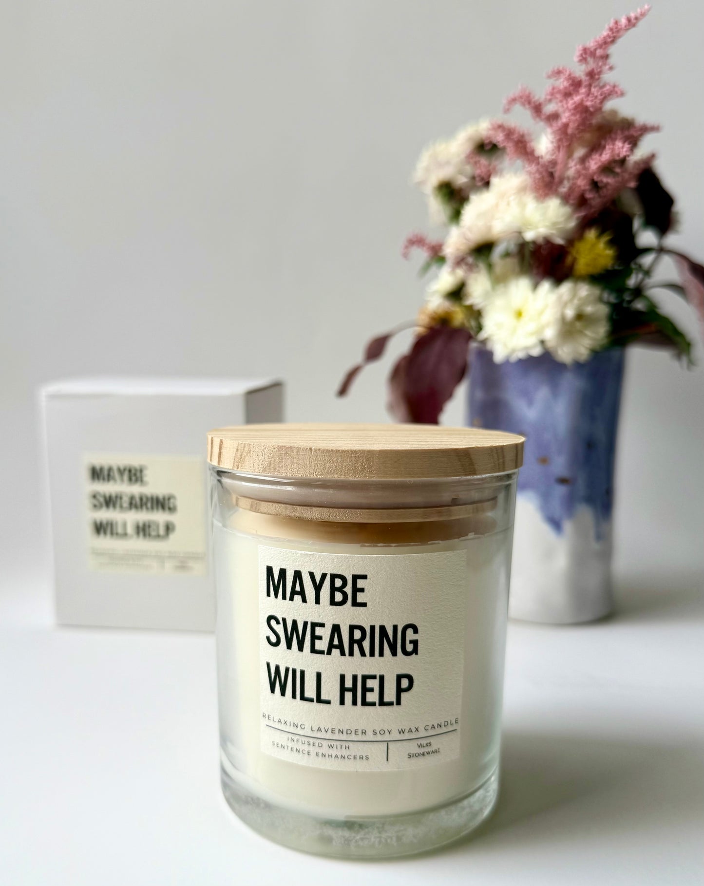 Maybe Swearing Candle