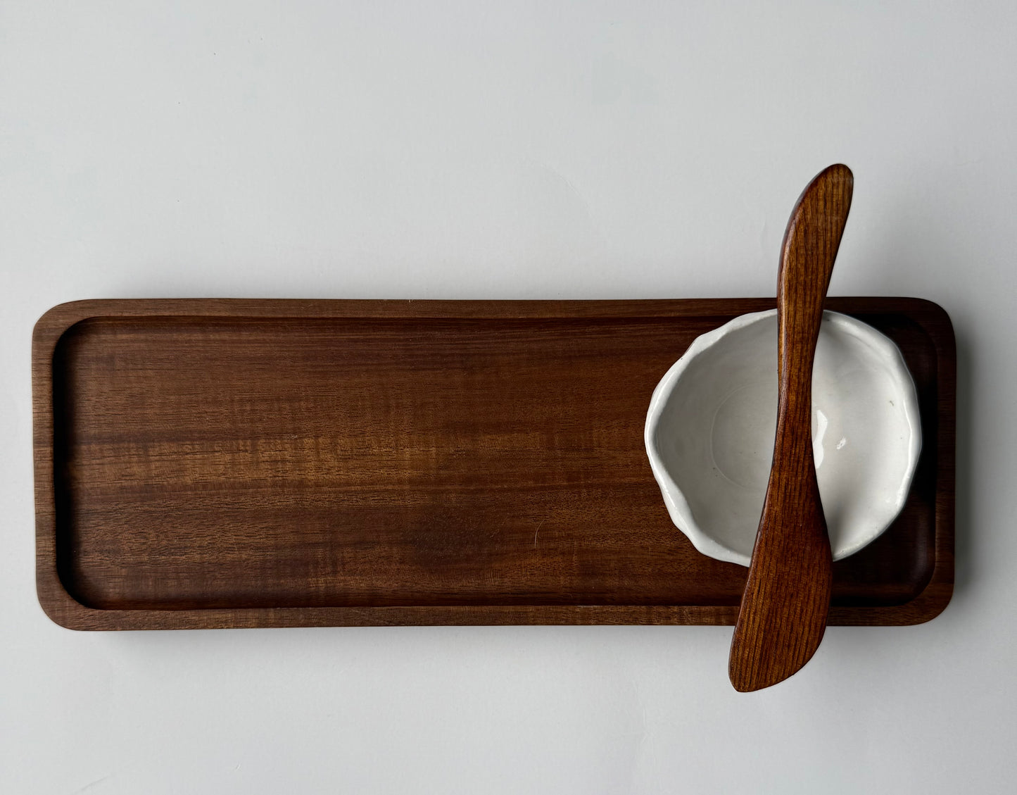 1 pinch pot/ wood set