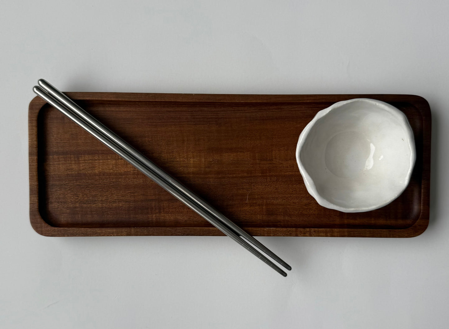 Stoneware Wood Sushi set