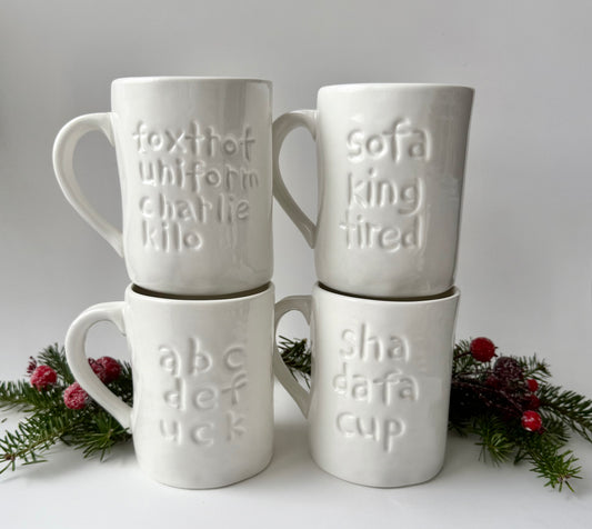 4 pc mug set- original