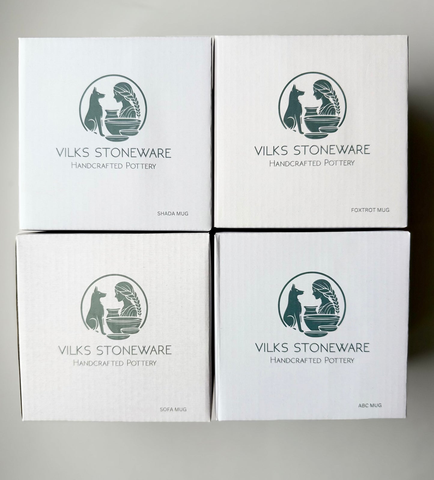 4 pc mug set- original